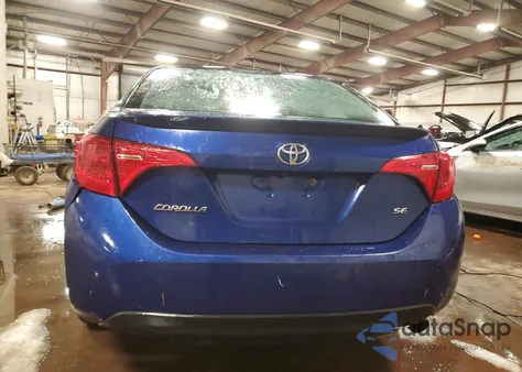 2017 Toyota Corolla L из США, поврежденный, VIN 2T1BURHE2HC937824